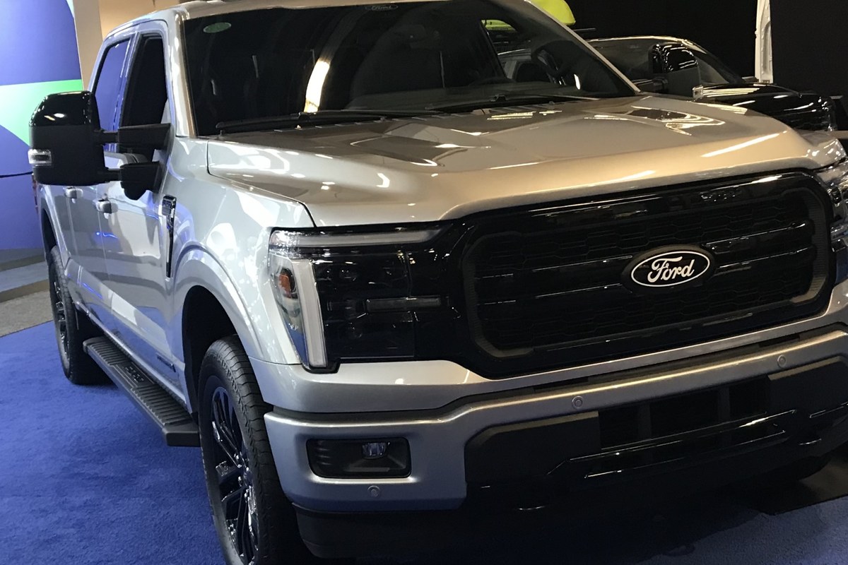 2026 Ford F-150, front three-quarter view